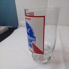 1970's Extra Large Pabst Blue Ribbon 28 oz Beer Glass 7” tall PBR Footed Base — photo 6