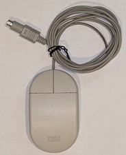 Vintage IBM PS/2 2-Button Ball Mouse 33G5430 FRU 33G5420