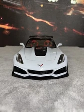 1/18 Chevrolet Corvette C7 ZR1 Ceramic Matrix Gray 2019 Model By Autoart 71277