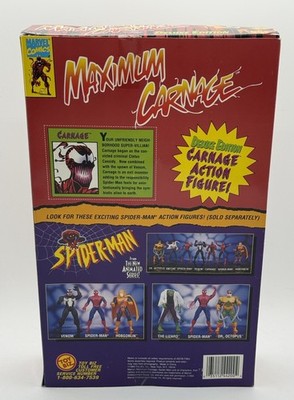 MAXIMUM Carnage Marvel Comics Deluxe Edition Action Figure 10 Inch