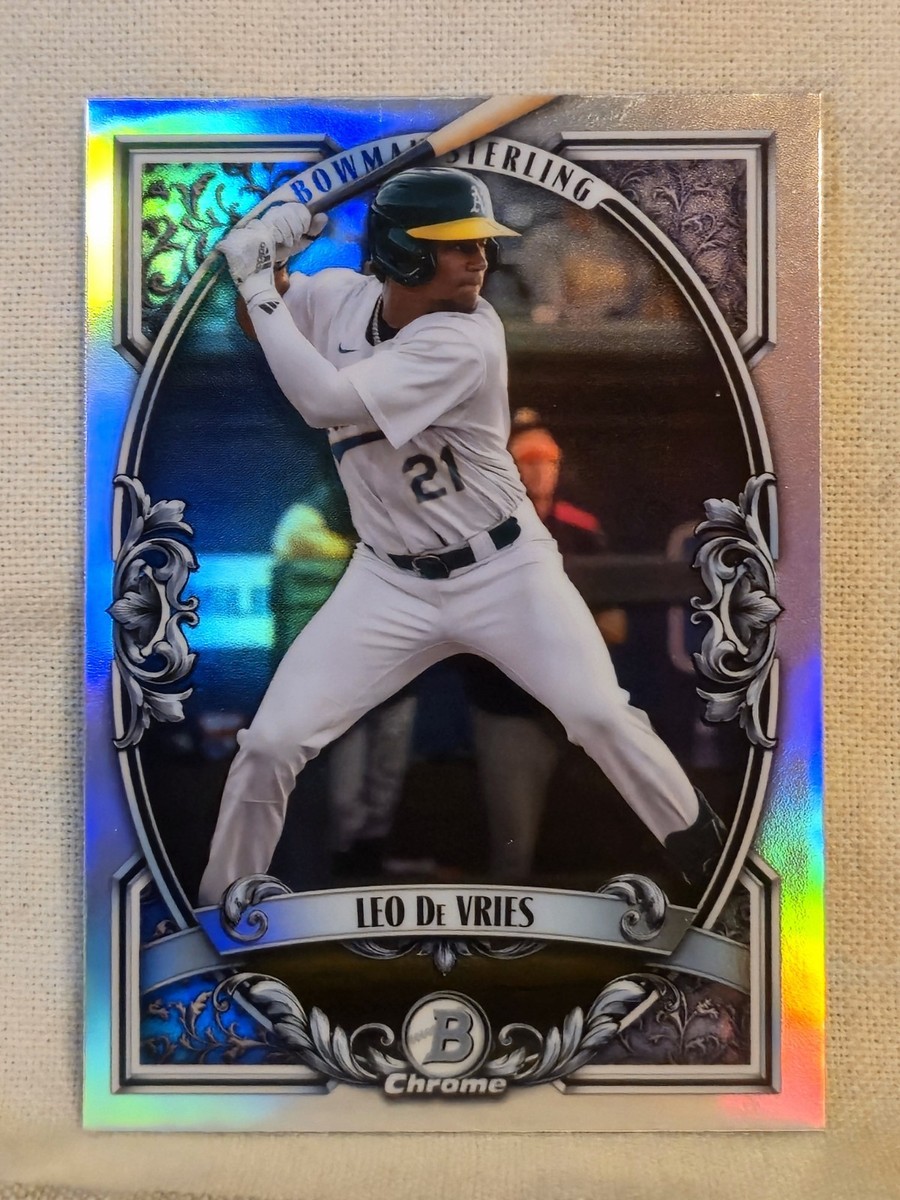 Leo De Vries, Athletics, 2026 Bowman Chrome Sterling BST-9🇬 | eBay