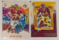 Dwayne Haskins & Antonio Gibson Grid Iron Kings 2 Card Lot 🔥 WAS Commanders