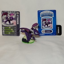 Skylanders Spyro  s Adventure CYNDER Figure With Trading Card Sticker  Web Code