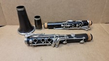 Used La Marque Bb Clarinet 4 Pieces No Case For Parts Repairs Resonite Plastic