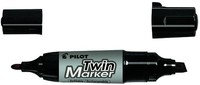 Pilot Permanent-Marker Twin Marker Jumbo, Schwarz