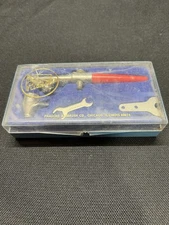 Vintage Paasche Airbrush Kit Type H with Accessories, Missing Allen Wrench ￼