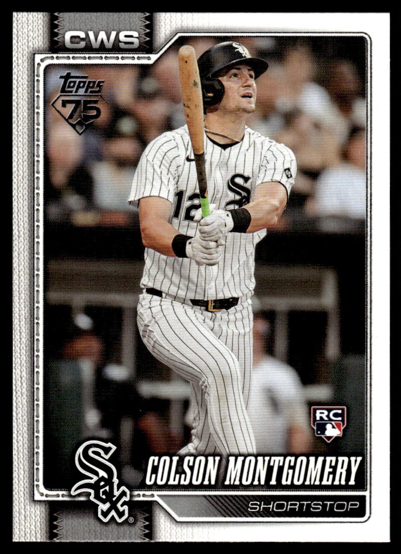 2026 Topps Series 1 COLSON MONTGOMERY #157 Chicago White Sox 