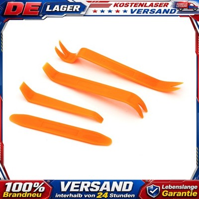 Kunststoff Trim Tool 4-tlg Set Sicher für Interior Radio Ausbau Werkzeug Orange