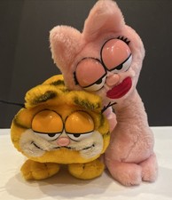 VTG 1981 Garfield Plush Dakin  1984 Arlene Pink Cat United Feature Syndicate