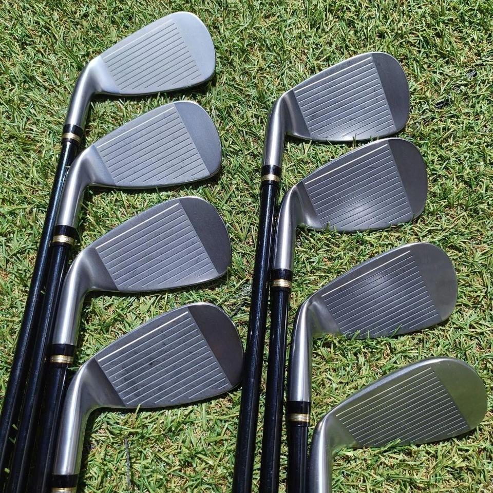 HONMA GOLF BERES IE-01 8pcs Iron Set 5-11/SW Flex-R 2STAR ARMRQ 6 45 No H/C - Image 4 of 4