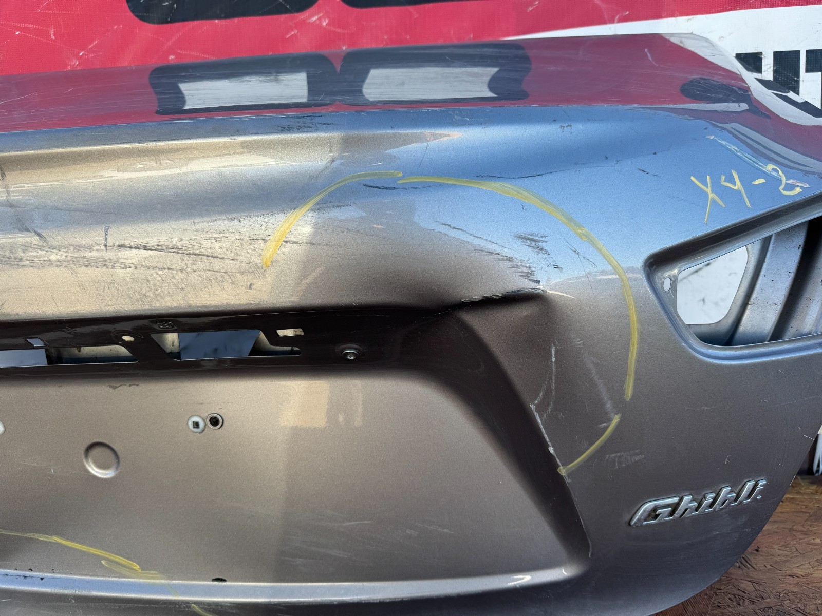 2014 2015 2016 2017 2018 2019 2020 MASERATI GHIBLI Q4 REAR TRUNK LID