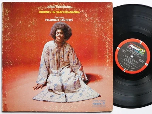 ALICE COLTRANE PHAROAH SANDERS Journey In Satchidananda IMPULSE! AS-9203 US 1971