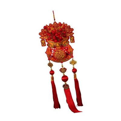 Décoration murale suspendue pour le Nouvel An lunaire chinois 2026 - Photo 1/4