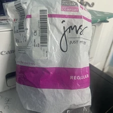 Vintage Pantyhose Regular 2x Just My Size  100% Nylon TAUPE 4 Pair 81208 New