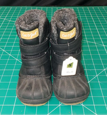 Cat And Jack black boots Toddler Winter snow Waterproof Boots Size 8