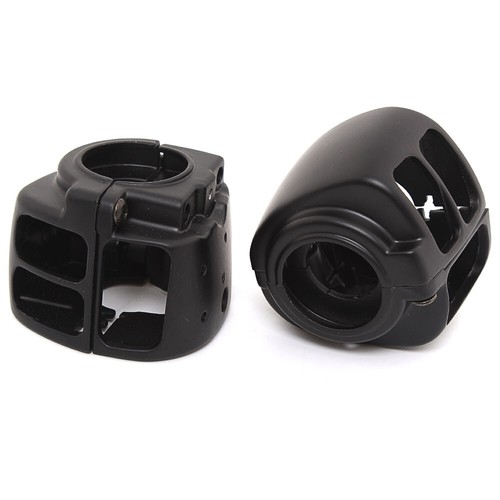 Black Hand Control Switch Housing Cover For Harley Road King Sportster 1200 883 - Photo 4/12