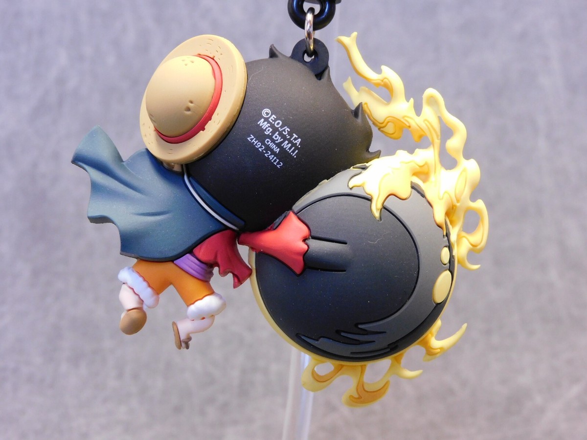 One Piece NEW * Luffy Clip * Blind Bag Series 5 Key Chain Monogram