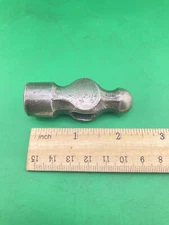 Vintage ATHA Ball Peen Hammer Head Blacksmith Farrier Horseshoe Logo 4.3 oz