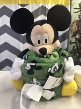 Mickey Mouse Plush  Blanket Throw Disney NEW Gift Stuffed Animal Buddy Big One