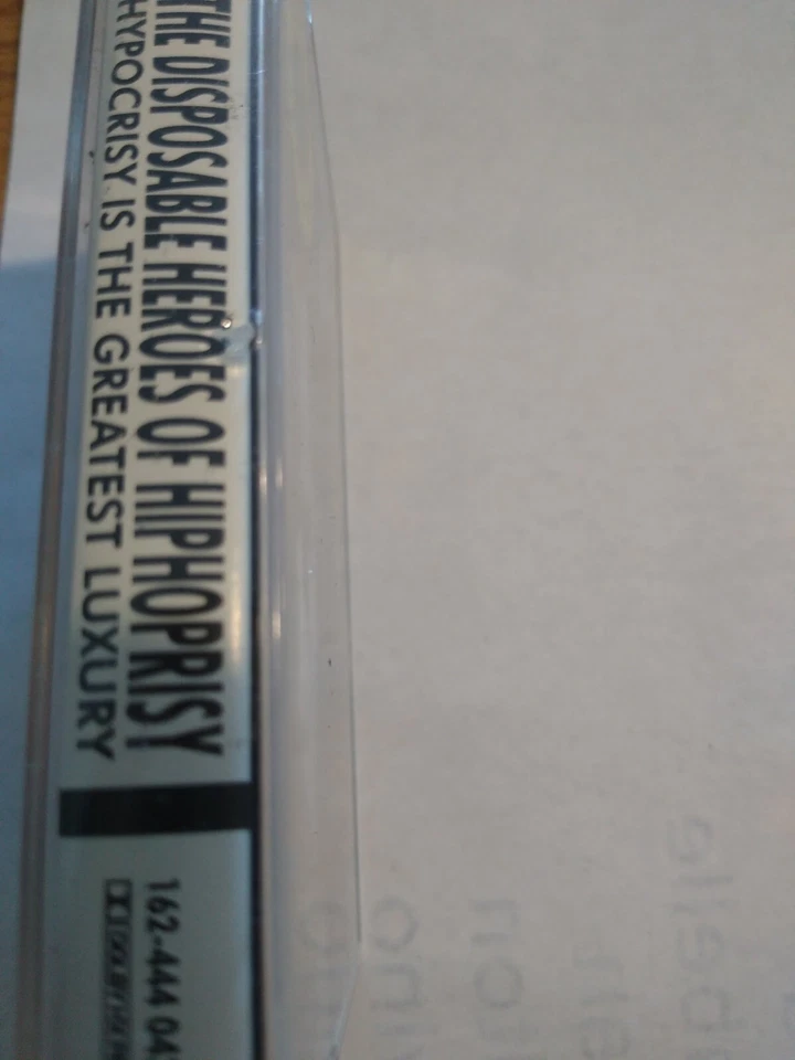The Disposable Heroes Of Hiphoprisy *Hypocrisy Is The Greatest Luxury *cassette  Foto 2 de 4