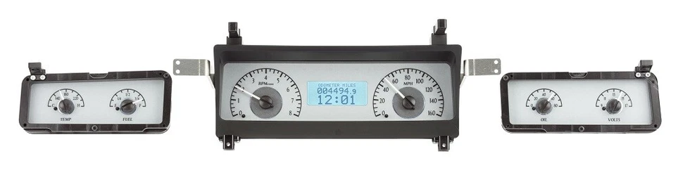 Dakota Digital 73-77 Chevy Malibu El Camino Sistema de Calibre Analógico VHX-73C-MAL-S-W Foto 2 de 4