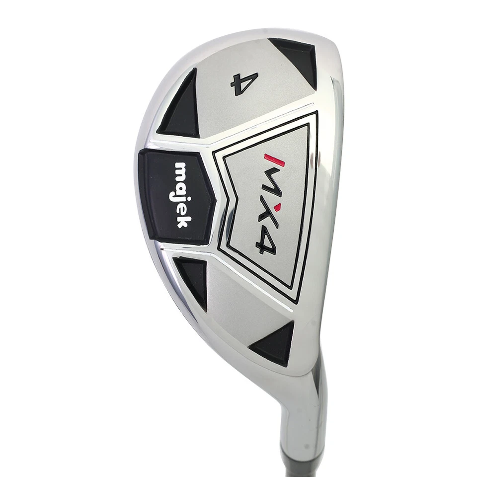 Juego de plancha híbrida Majek MX4 para hombre #4, 5, 6 varilla de grafito flexible regular club de rescate Foto 2 de 4