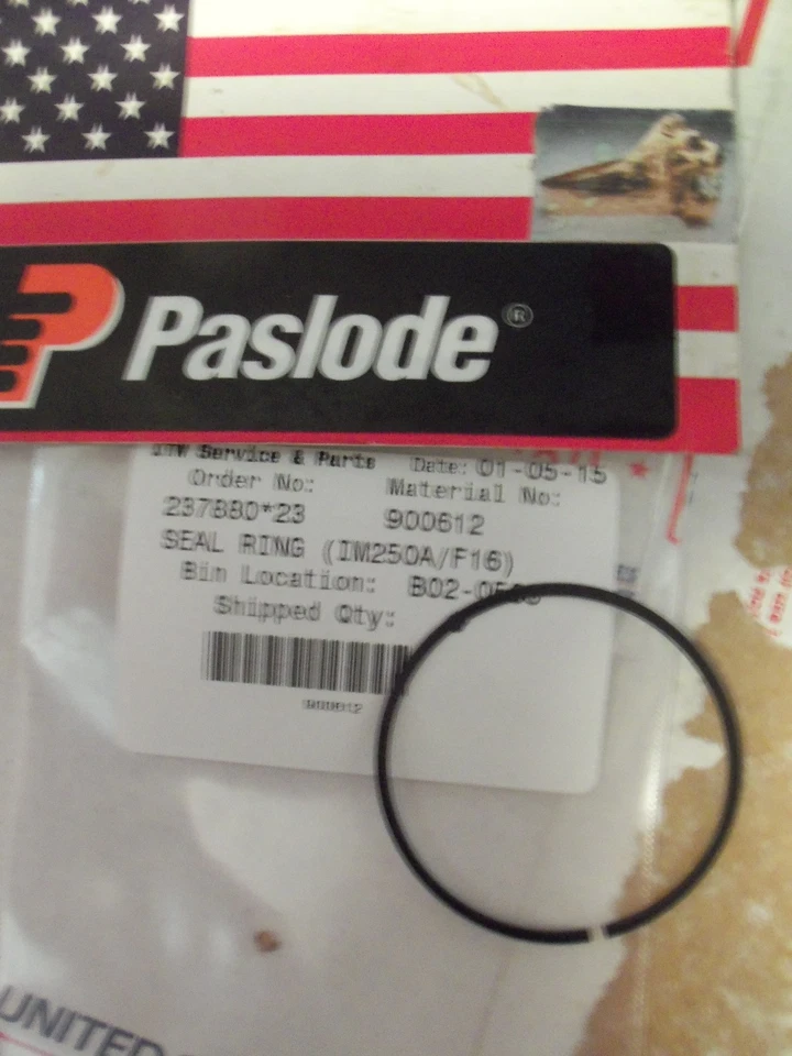 Paslode # 900612 Seal Ring "one ring"