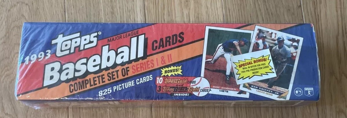 1993 Topps MLB Baseball Complete Set Series 1 & II Factory Sealed