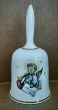 Schmid Christmas 1983 Collector Bell "Angelic Messenger" by Berta Hummel, Mint
