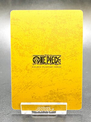 ONE PIECE Golden Playing Cards Luffy Zoro Franky 2024 Foil Anime