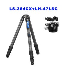 Leofoto LS-364CX Version Ranger Series Tripod  Ballhead Set - LS-364CX LH-47LSC