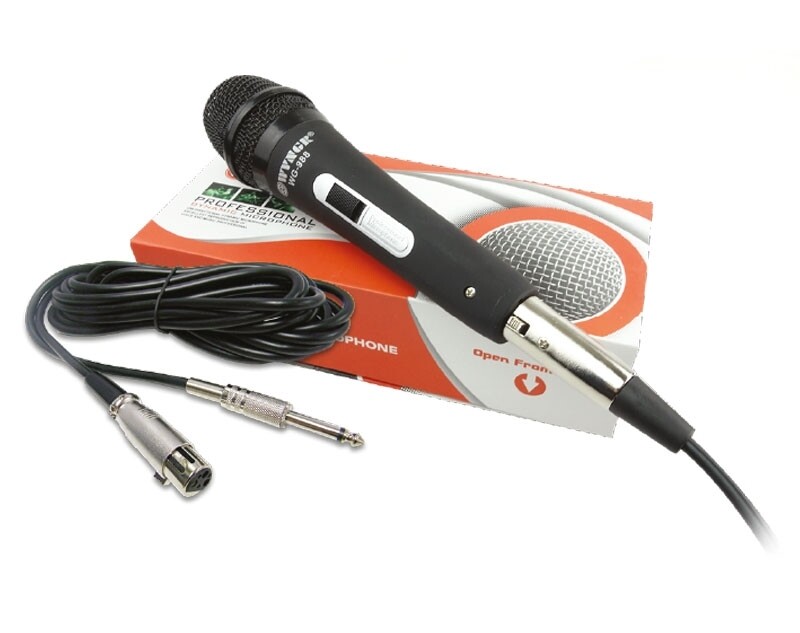 Wired Dynamic Microphone Hi fidelity Unidirectional Mic