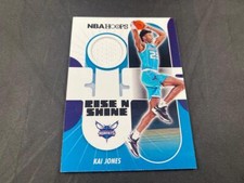 2021-22 PANINI HOOPS BASKETBALL KAI JONES ROOKIE PATCH HORNETS