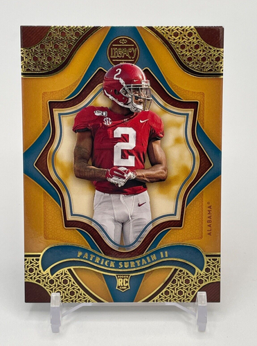2021 Panini Legacy Dare to Tear Patrick Surtain II Case Hit "Ripped" SSP RC-14!