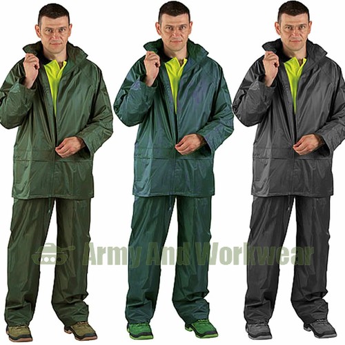 Pvc Rain Suit / Waterproof / Jacket 