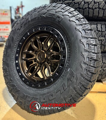 17x8.5 Arena A109 Bronze Wheels 33