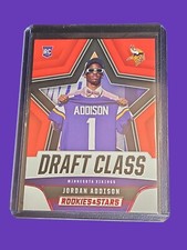 2023 Panini Rookies & Stars Jordan Addison DC-12 Red Draft Class RC Vikings
