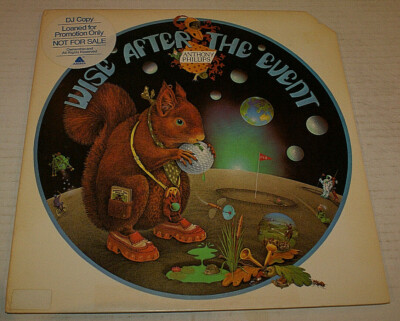 Anthony Phillips 1978 Wise After The Event Promo Copy VG +/Nm- Prog Promo Record