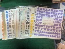 Creative Memories Classy, Sassy ,Bold 1 ABC 123 Alphabet Stickers YOU PICK