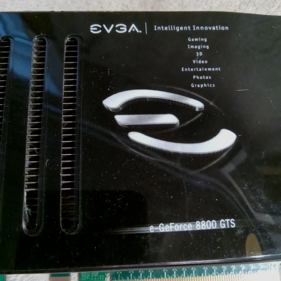 EVGA NVIDIA GeForce 8800 GTS 320MB DDR3 PCI-E Graphics Card Video GPU Retro Good - Image 2 of 4