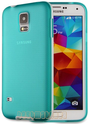for samsung galaxy S5 colored transparent back case cover w/ bumper - Picture 10 of 12