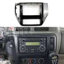 New Fascia Stereo Radio Bezel Panel Frame Black Trim For Nissan Patrol 04-12