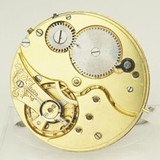 Rare Pocket Watch Movement Men's no fusee duplex chronometer no repeater RAR