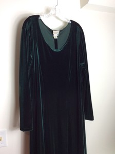 coldwater creek velvet dress