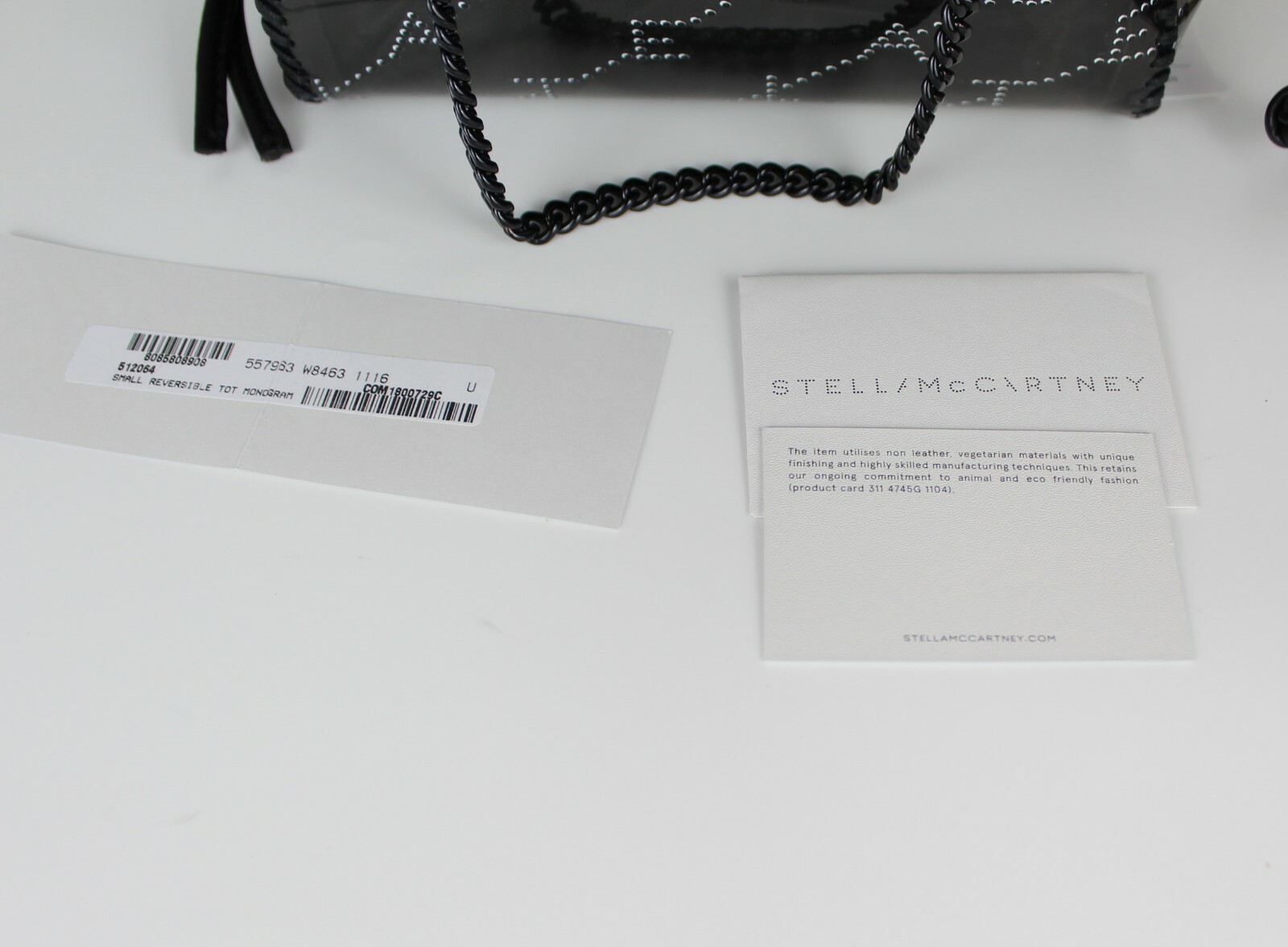 NEW STELLA MCCARTNEY Falabella Monogram Tote, MSRP $1095 image 5