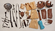 HUGE LOT VINTAGE MARX BEST OF THE WEST JOHNNY WEST INDIAN ASSESSORIES LOT 3