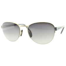 NEW  PORSCHE P8677 B 54-19-140 Blue Round Full Rim Mens Sunglasses