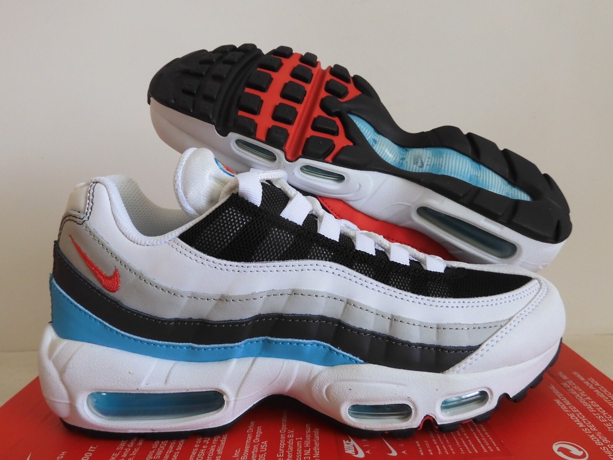 Nike Air Max 95 OG “Glass Blue White Fusion Red” air max 95 red white blue products for sale | eBay main image 4