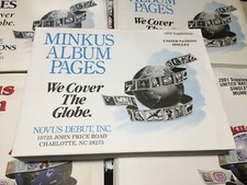 New Minkus United Nations Singles Stamp Album Supplement Pages- 1994