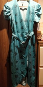 river island heart print dress